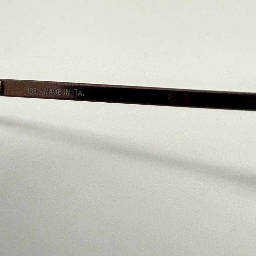 Christian‎ Dior CD3176 208 Eyeglasses Frames Brown Geometric Italy 52-17-135